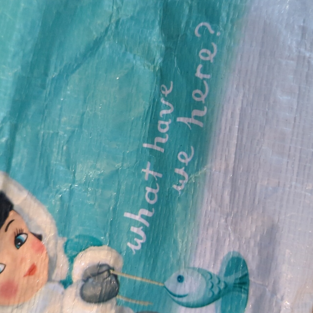 Blue Q Recycled Zipper Pouch New With Tags - Picture 2 of 3